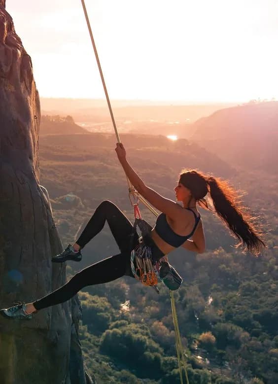 Rock climbing adventure